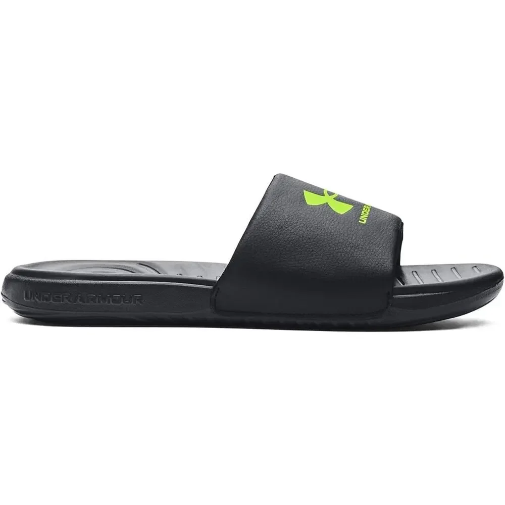 NWT! Under Armour Men's Ansa Fixed Strap Black/Lime 14,‎ US
